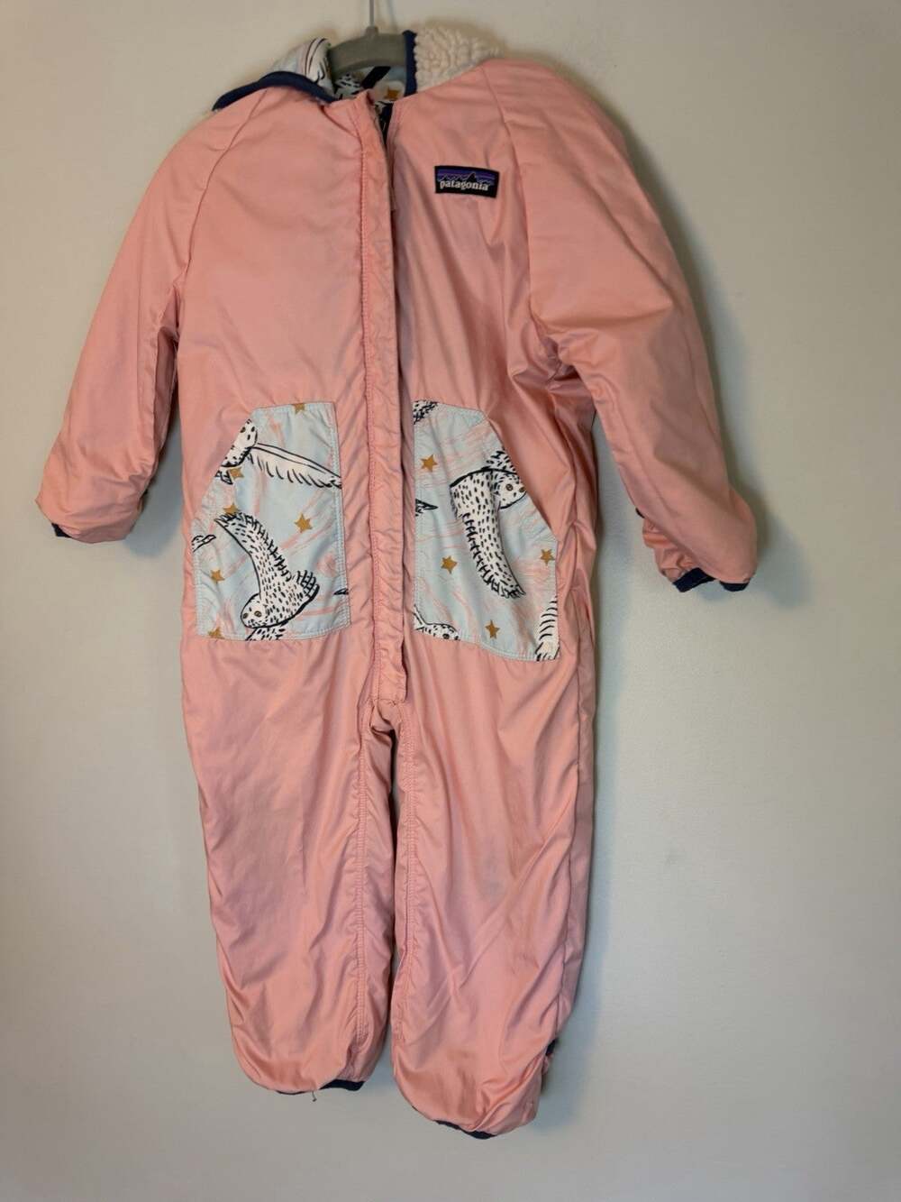 Patagonia Girls 6-12 Month Snowsuit Reversible